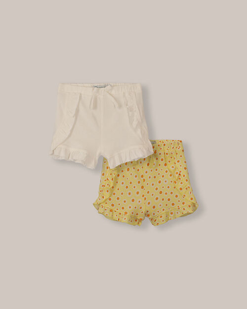 Set De Shorts Volantes